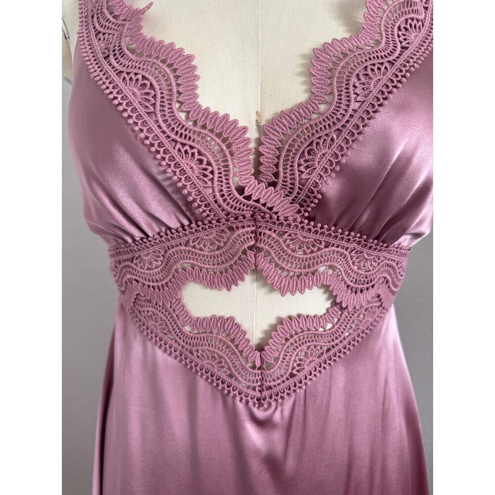 The Kooples | NWT 100% Silk and Lace Maxi Dress Size 0/XS - Picture 5 of 10